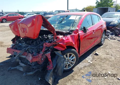 2016 Mazda 3 Touring from USA, damaged, VIN JM1BM1L73G1327346